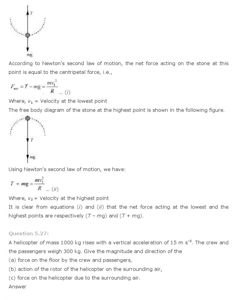 assignment of laws of motion class 11